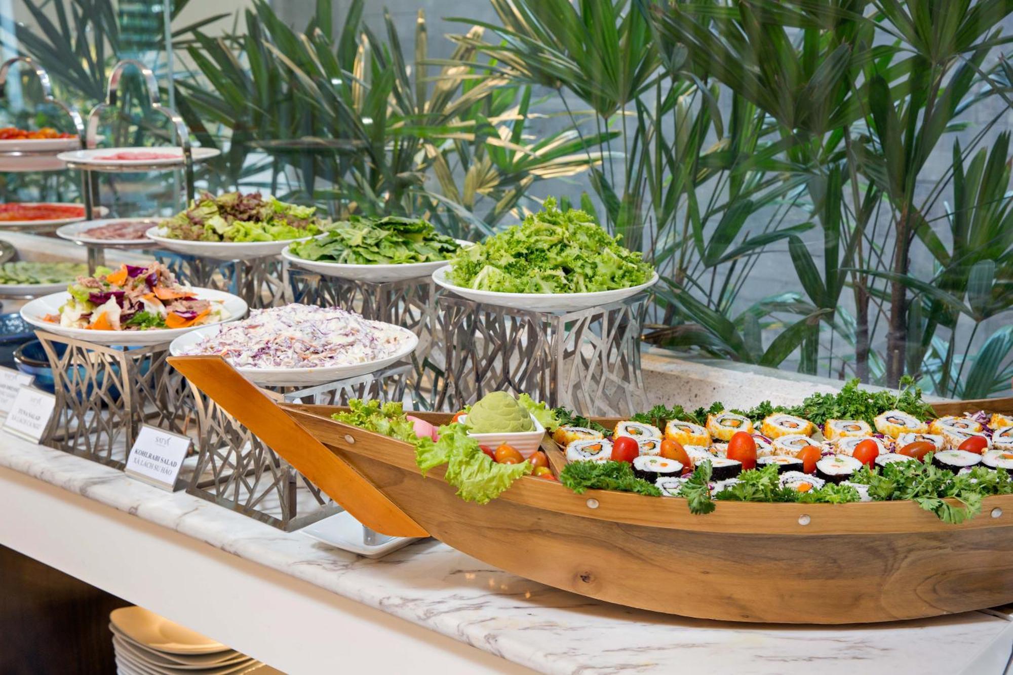 Satya Da Nang Hotel Han Market Bagian luar foto