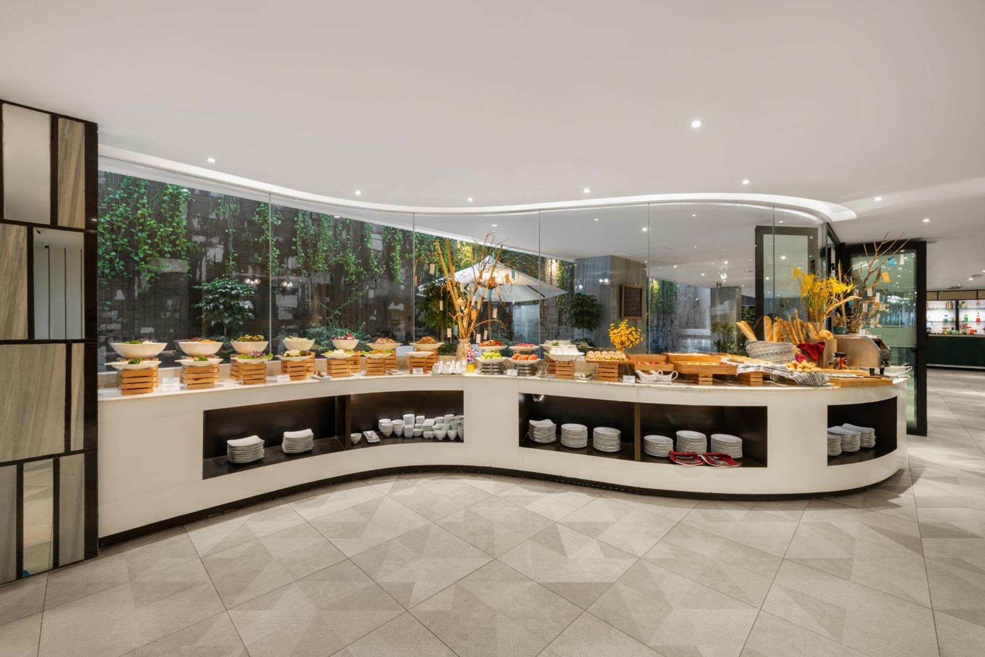 Satya Da Nang Hotel Han Market Bagian luar foto