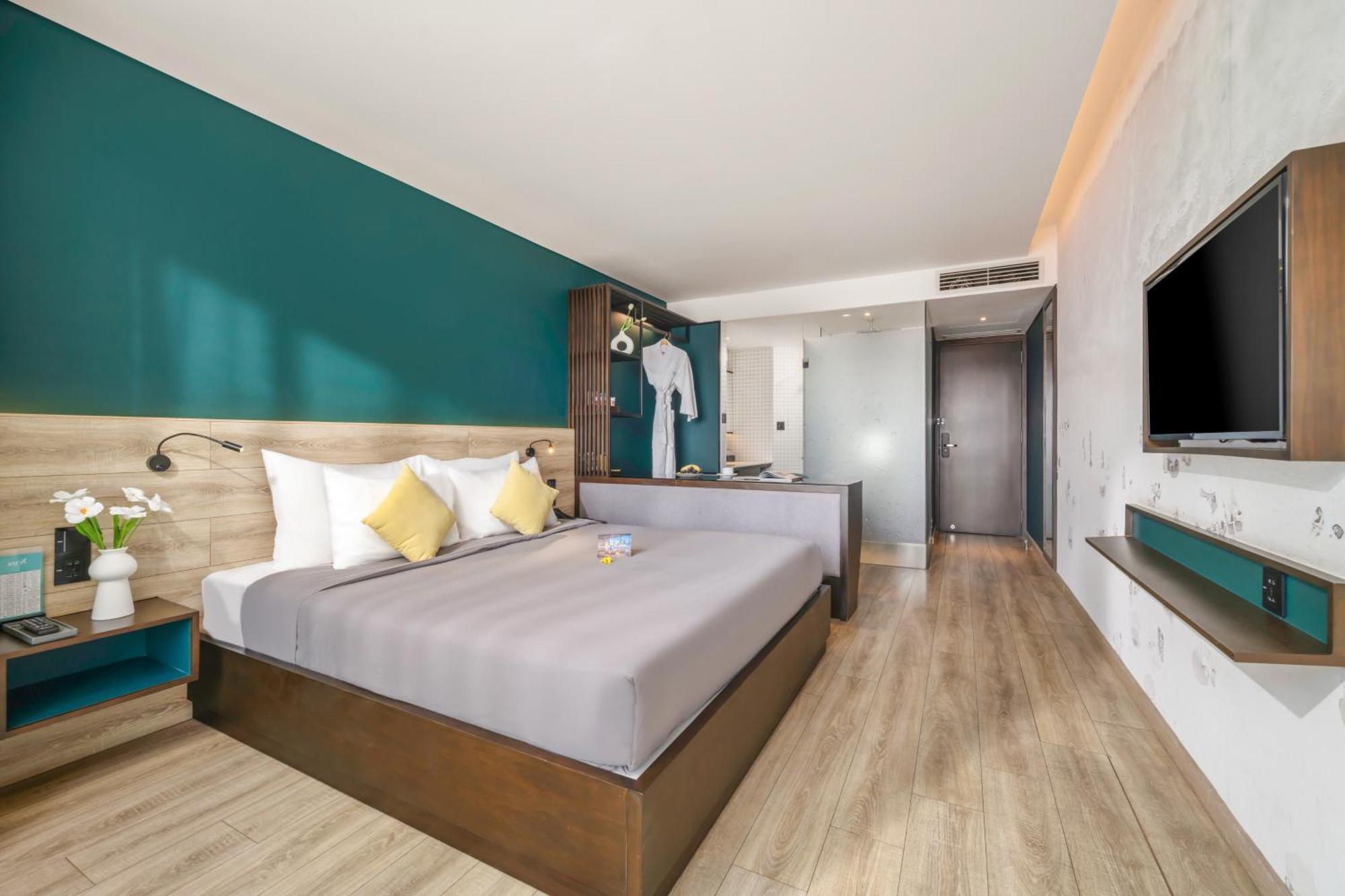 Satya Da Nang Hotel Han Market Bagian luar foto