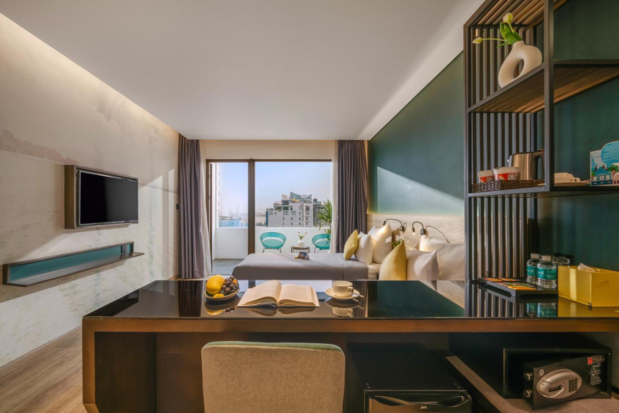 Satya Da Nang Hotel Han Market Bagian luar foto