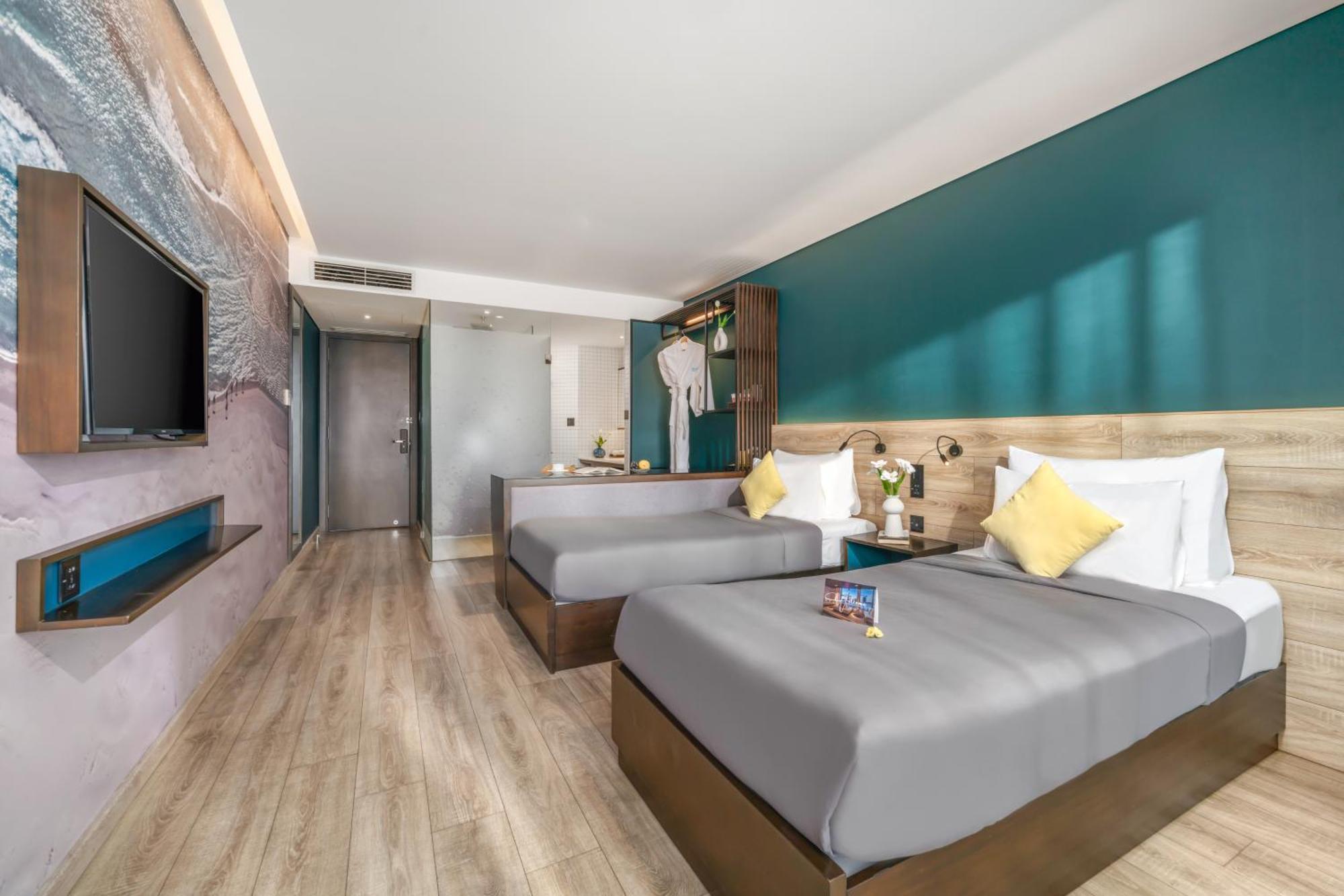 Satya Da Nang Hotel Han Market Bagian luar foto